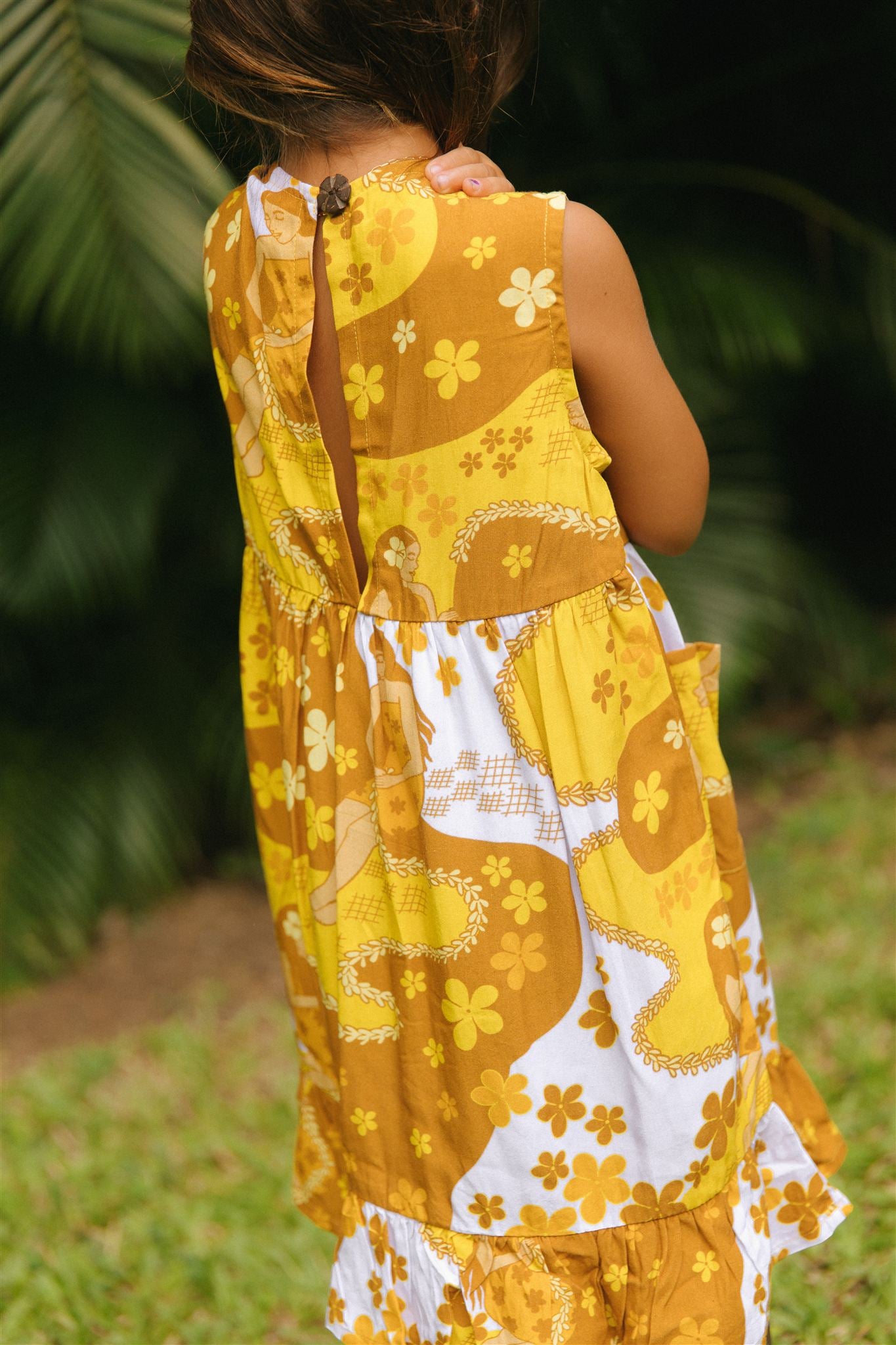 Kaliko Girlʻs Dress in Lei Ladies