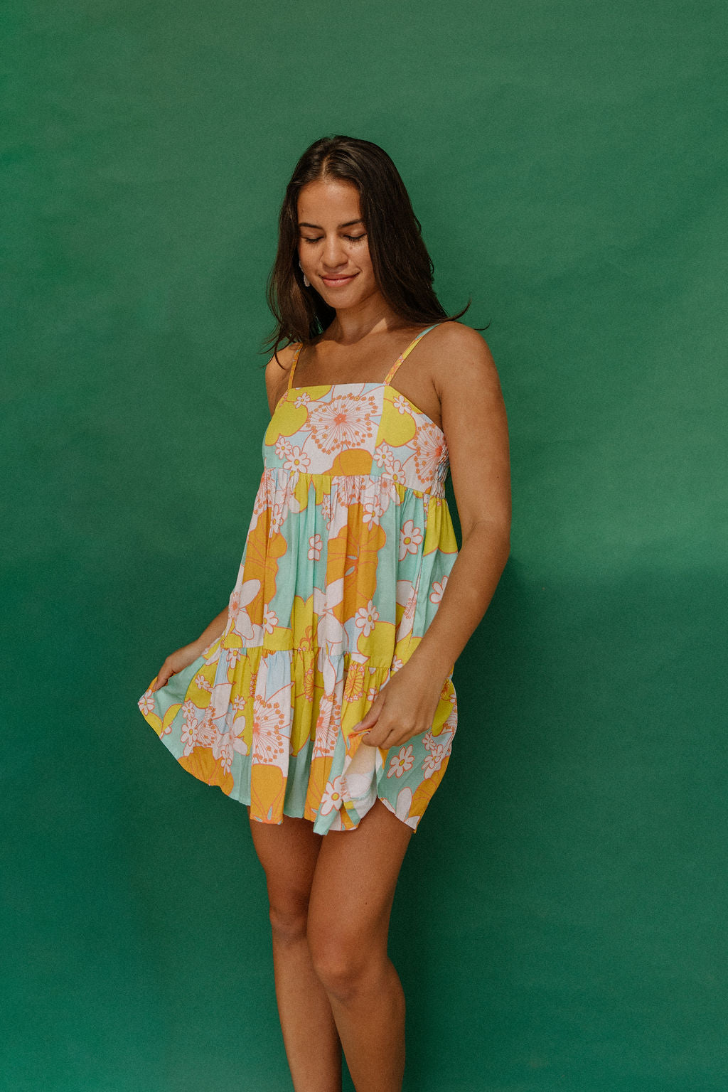 Mini Rell Dress in Summer Fling