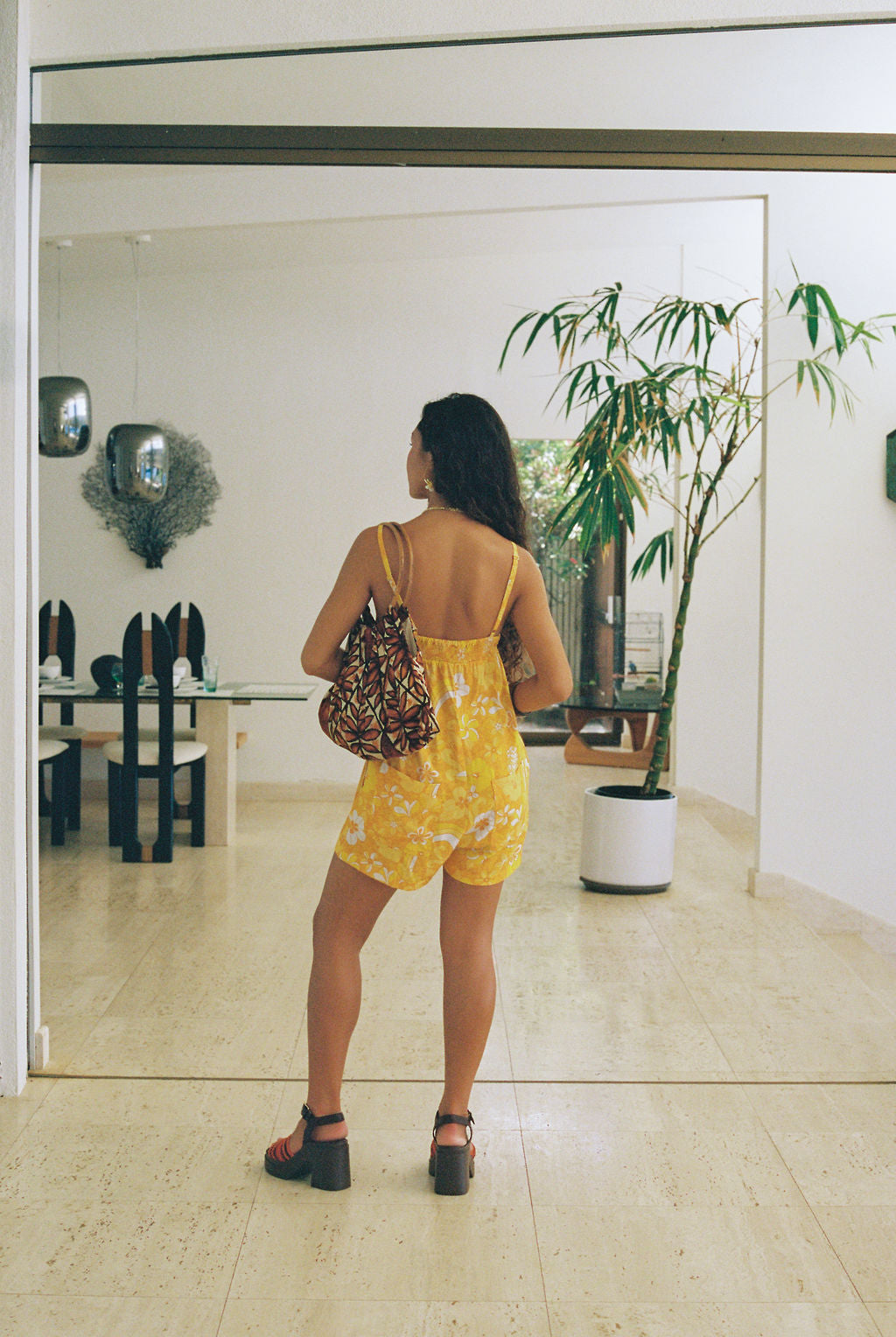 Iolani Romper in Lilikoi Dream