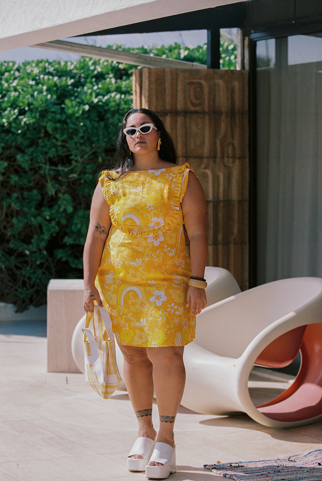 Mini Bernice Dress in Lilikoi Dream