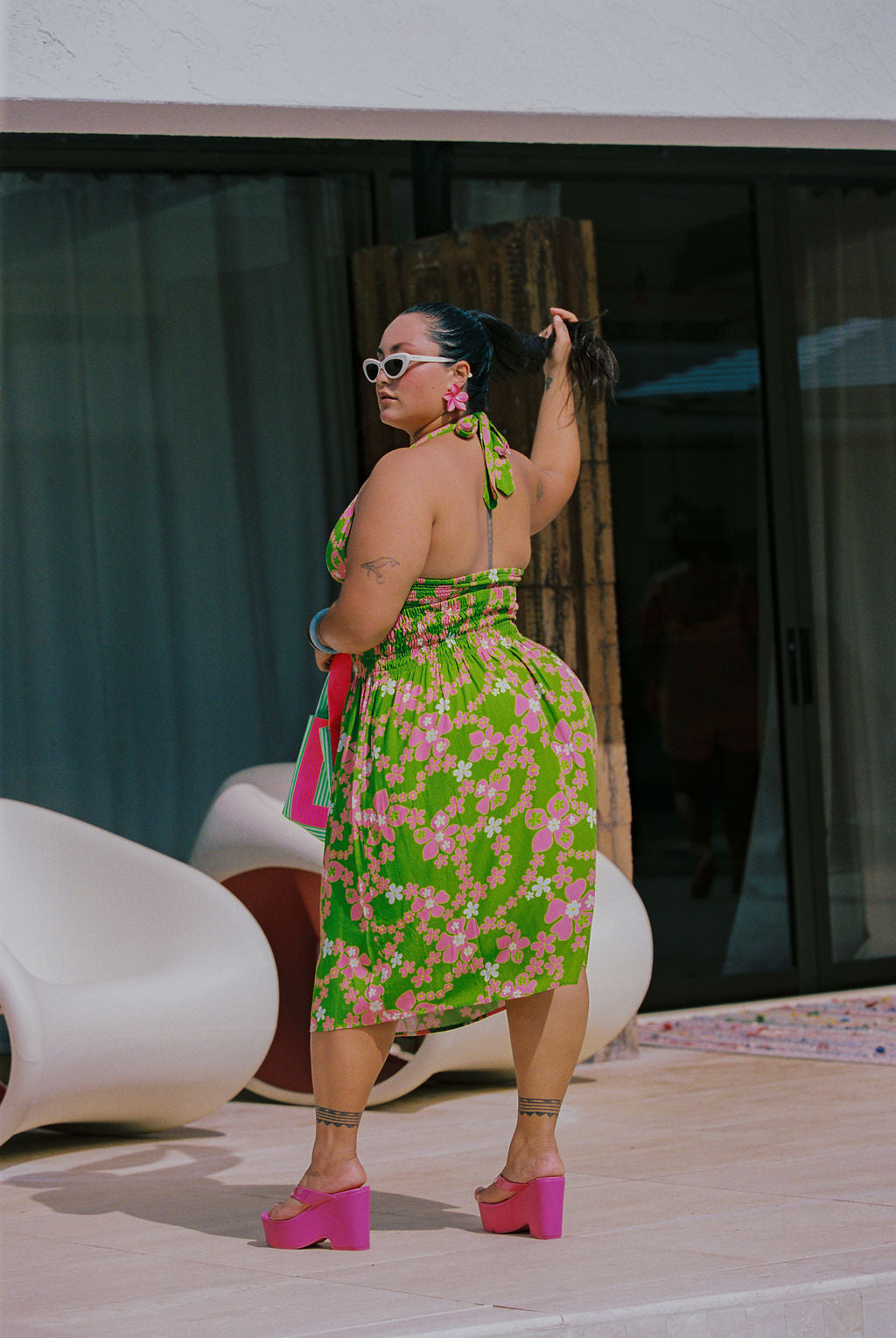 Jade Top in Watermelon Lei