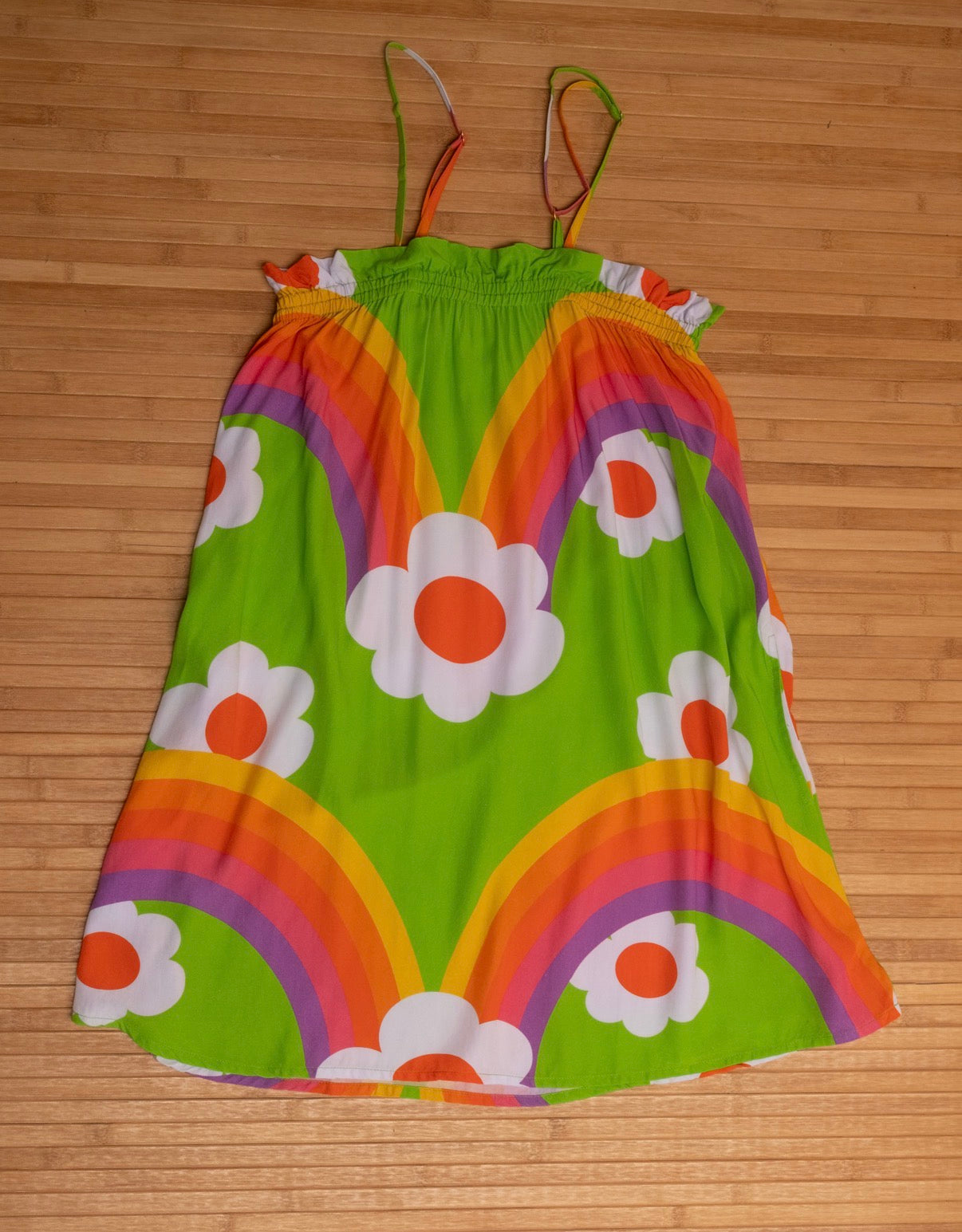 Natasha Dress in Pua Kala Rainbows