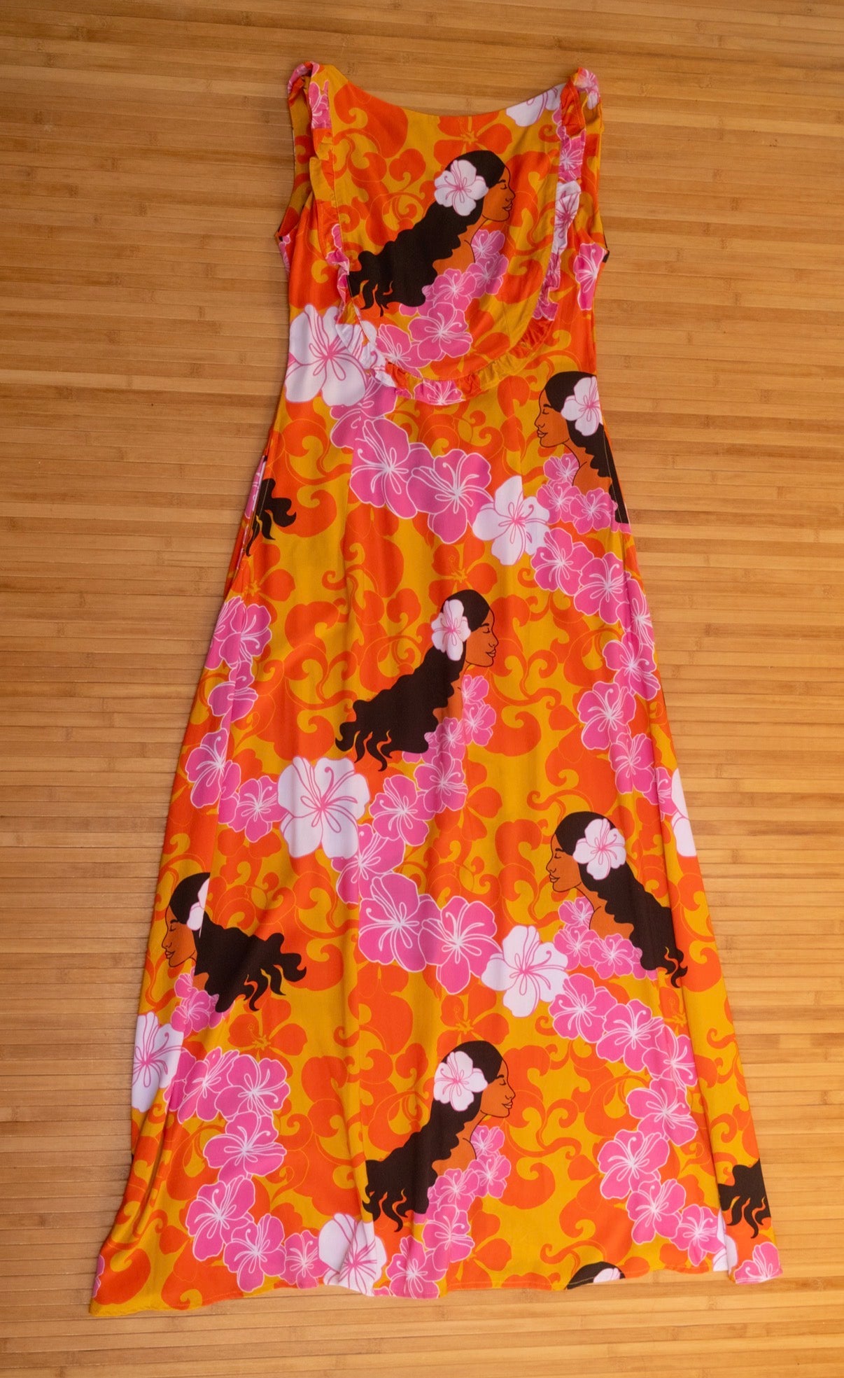 Maxi Bernice Dress in Sweet Lady-Li hing Lemon