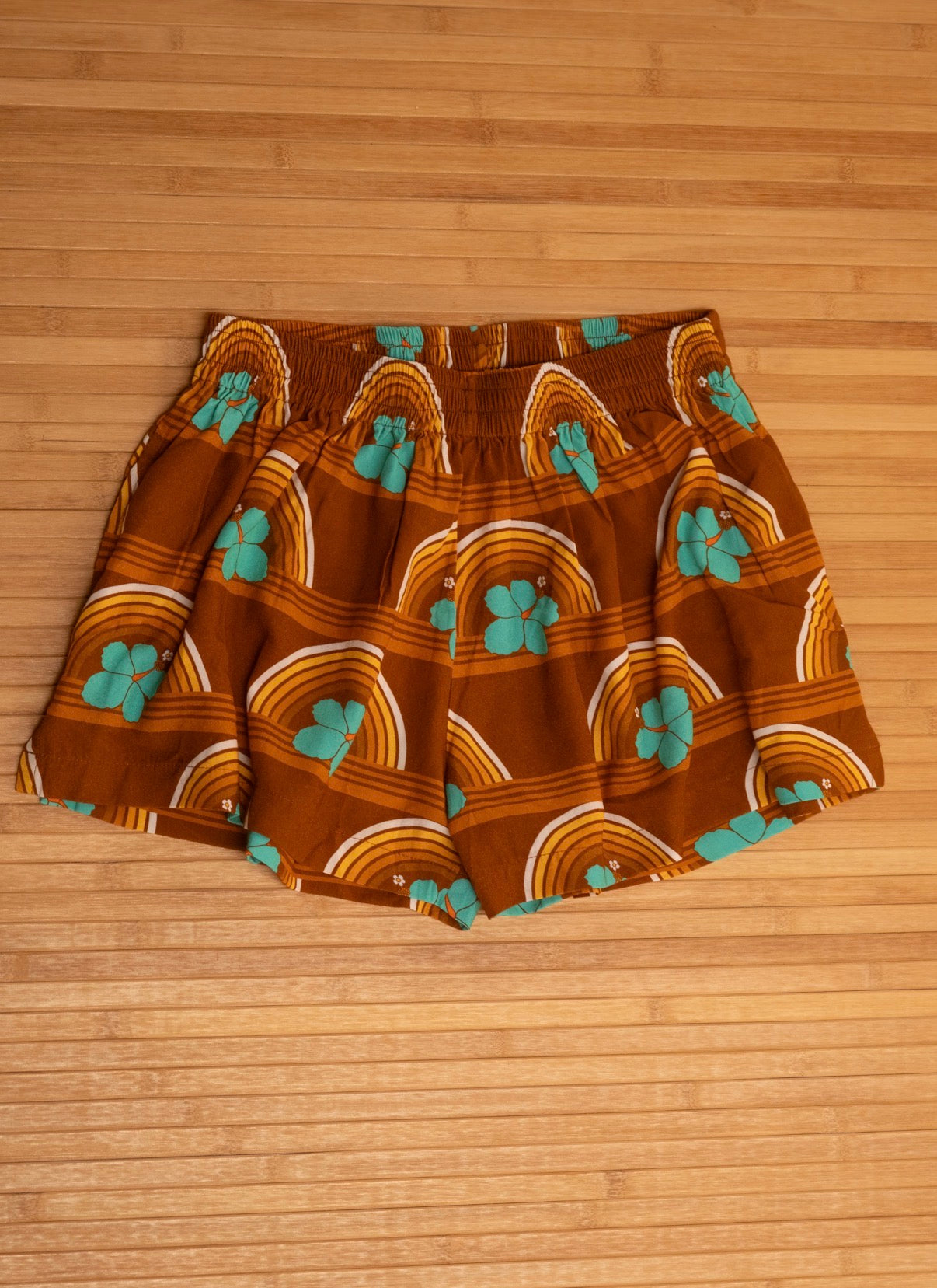 Brook Shorts in Hibiscus Sunset