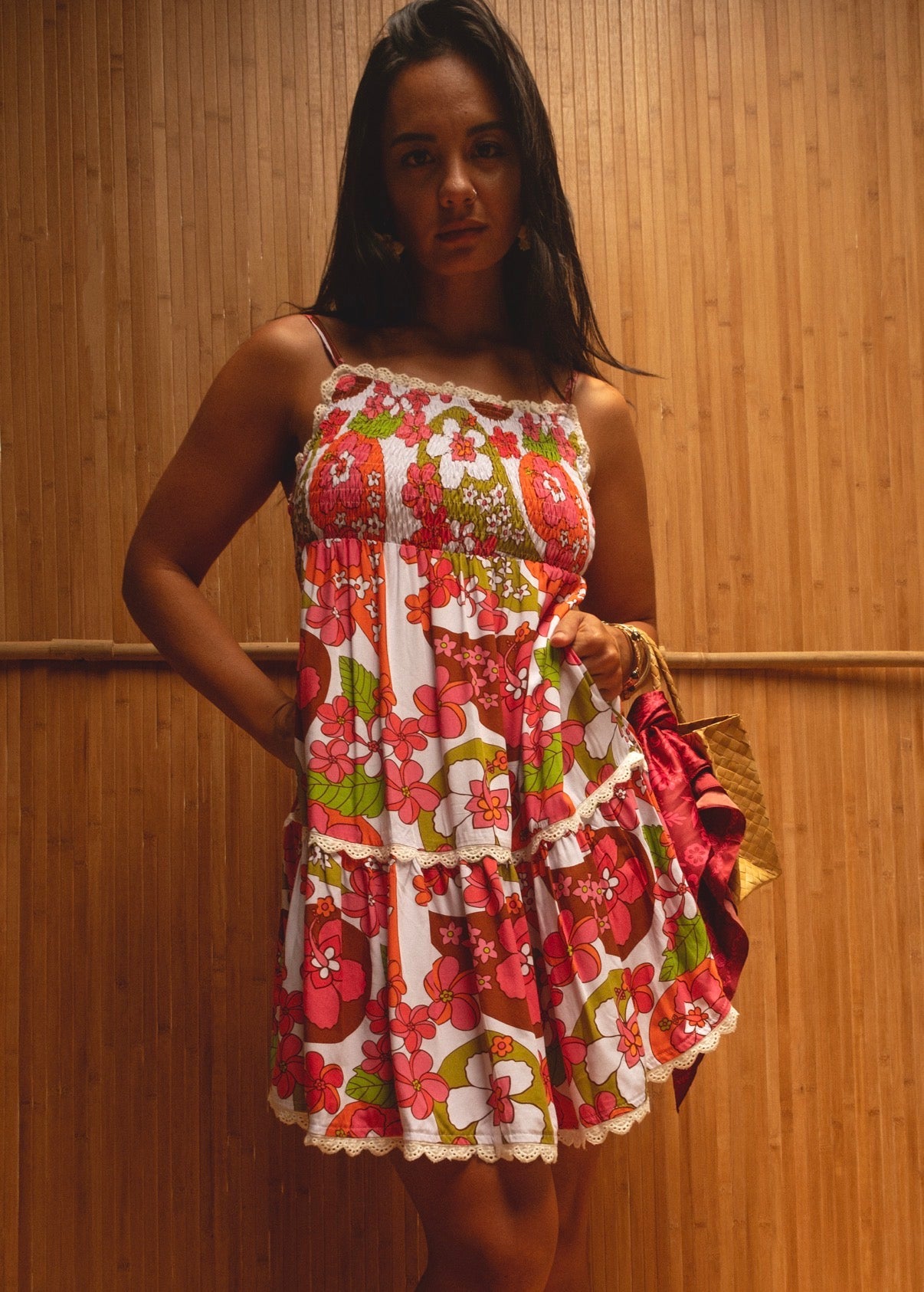 Grace Dress in Pua Melia Paisley