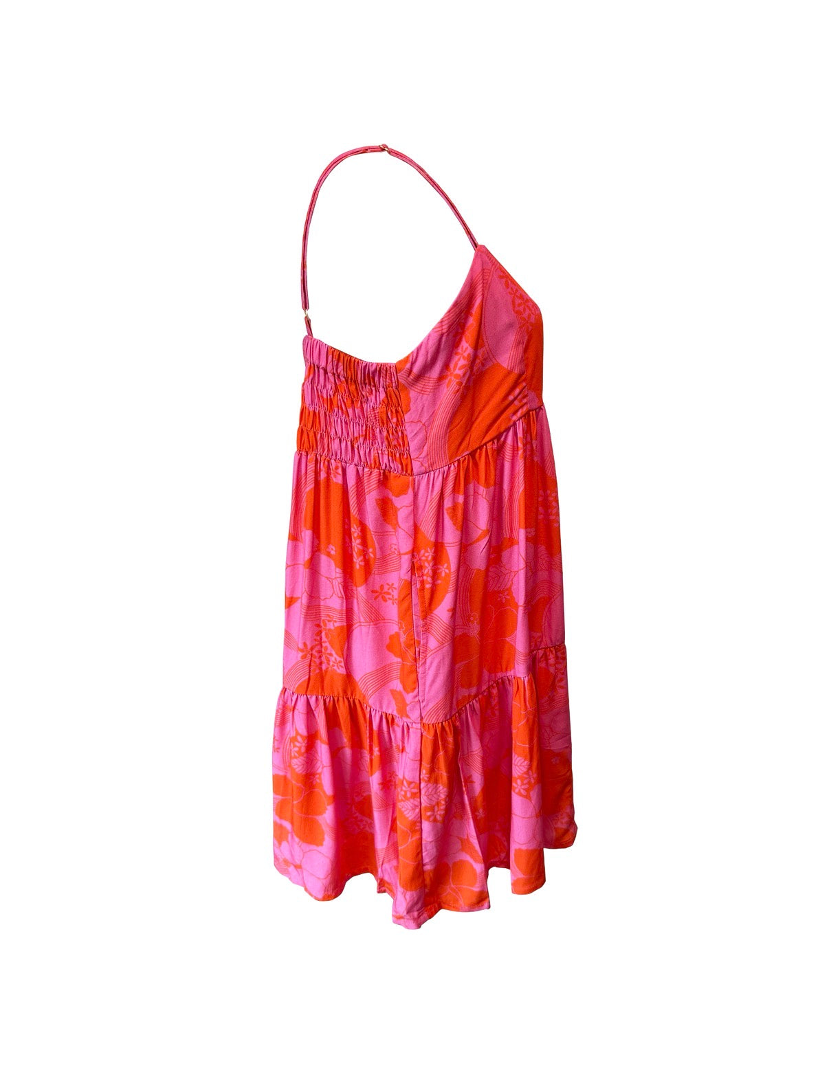 Mini Rell Dress in Mod Strawberry Guava