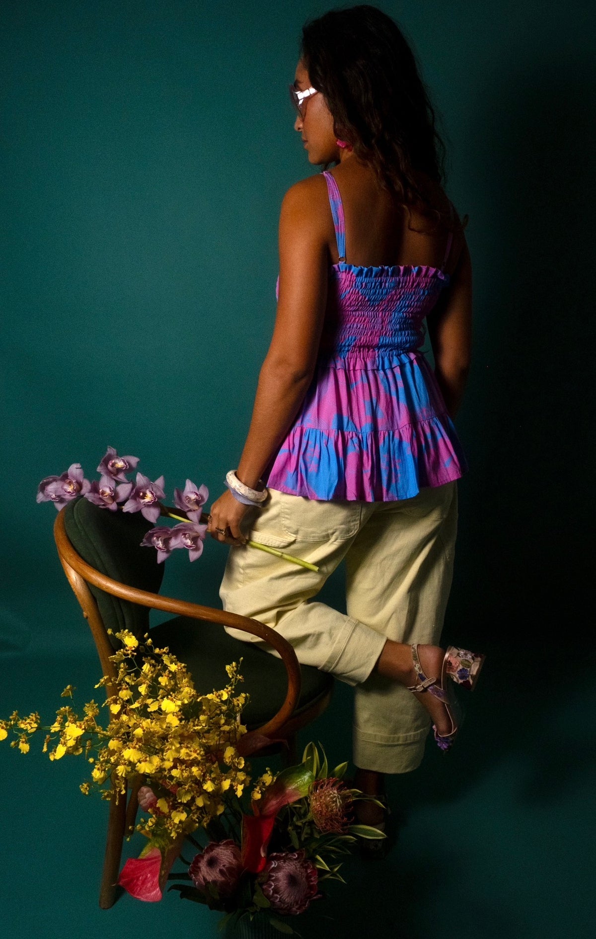 Lydia Top in Mod Cotton Candy