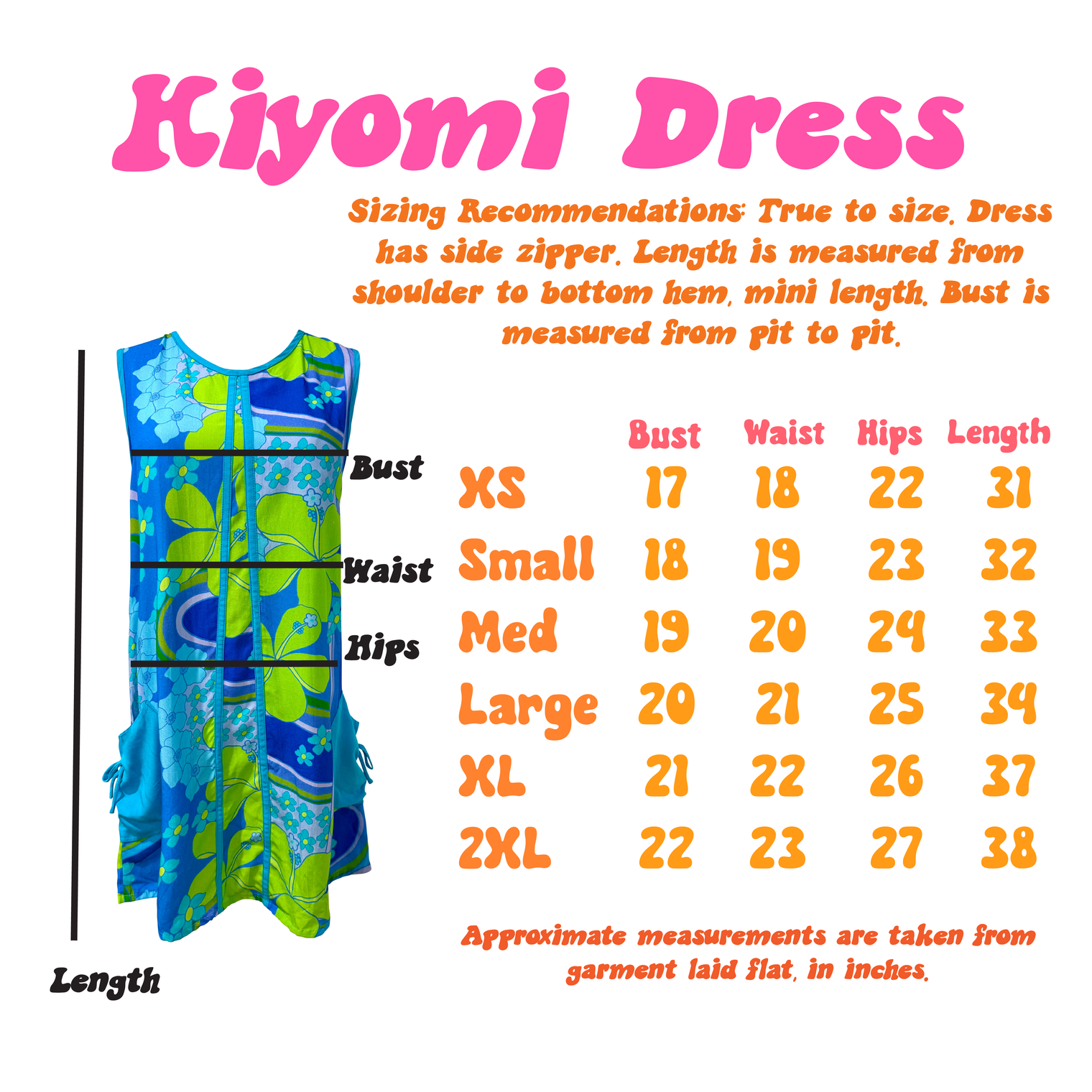 Kiyomi Dress in Mod Strawberry Guava