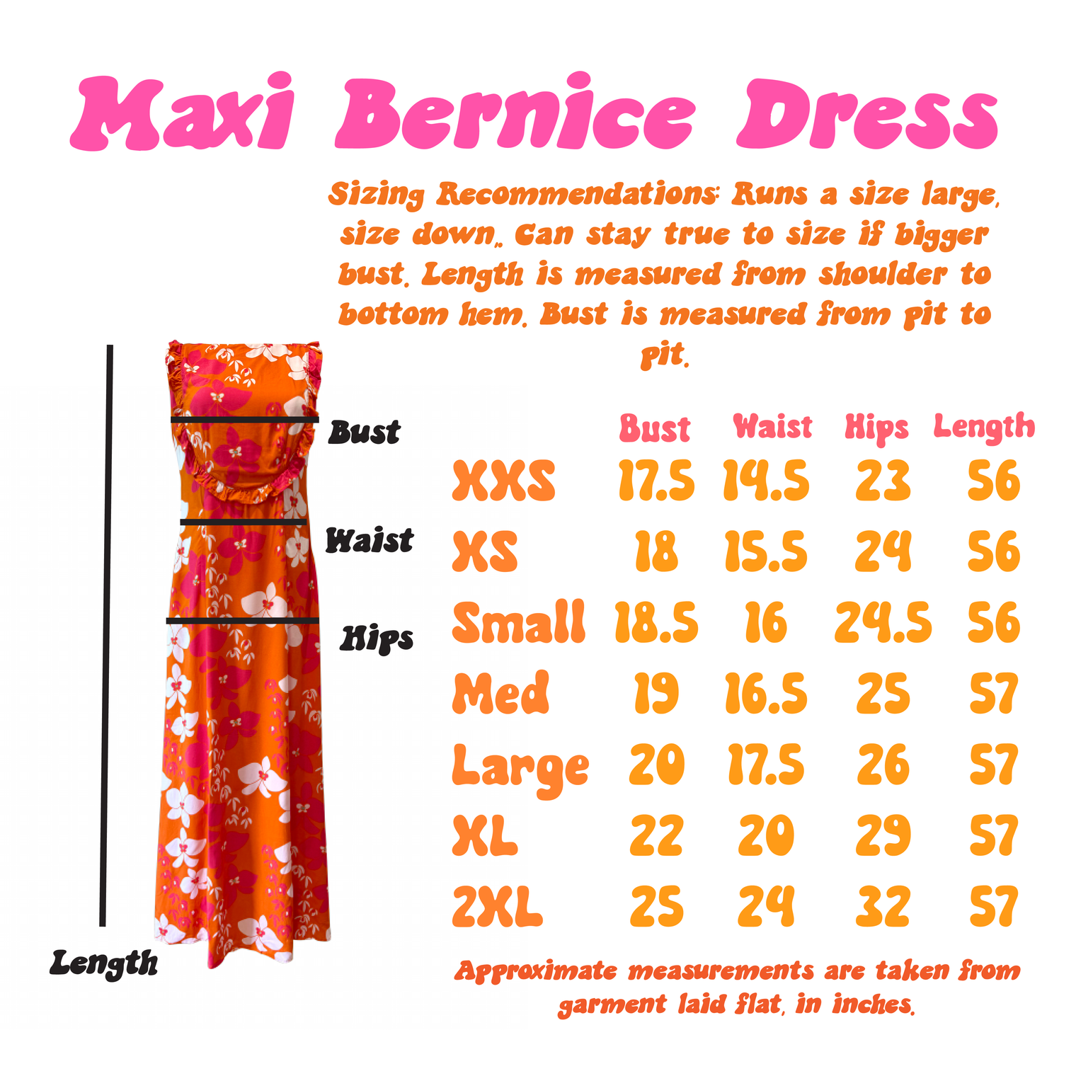 Maxi Bernice Dress in Lady of the Valley