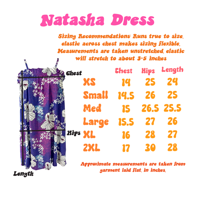 Natasha Dress in Sweet Lady-Li hing Lemon