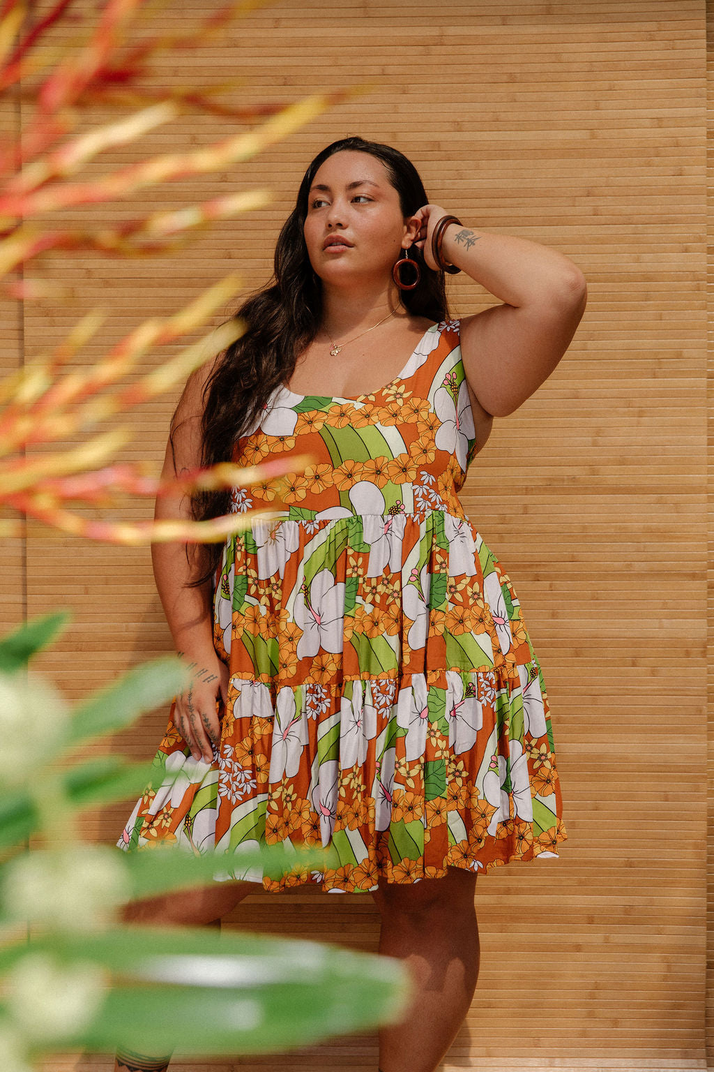 Isabella Dress in Waterfall Garden
