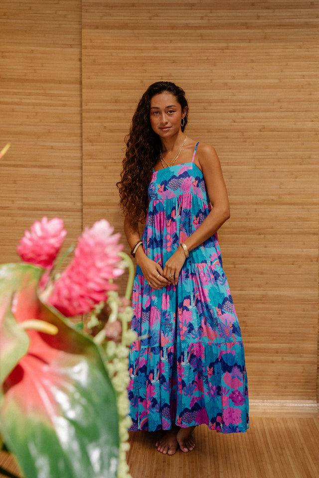 Maxi Rell Dress in Lady of the Valley