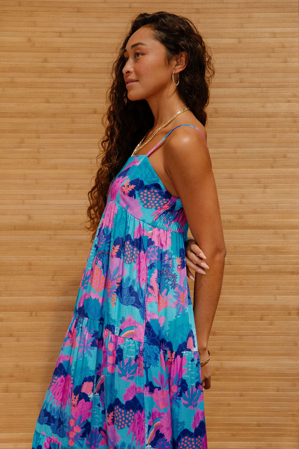 Maxi Rell Dress in Lady of the Valley
