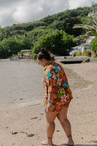 Brook Shorts in Groovy Pua Power