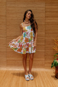 Mini Rell Dress in Groovy Pua Power