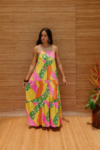 Maxi Rell Dress in Sunshine Lei