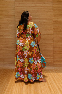 Maxi Alice Dress in Groovy Pua Power
