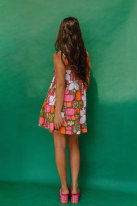 Mini Rell Dress in Pua Patches