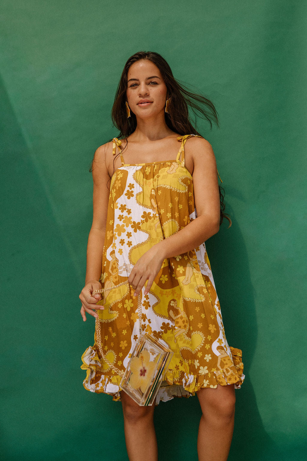 Colette Dress in Lei Ladies