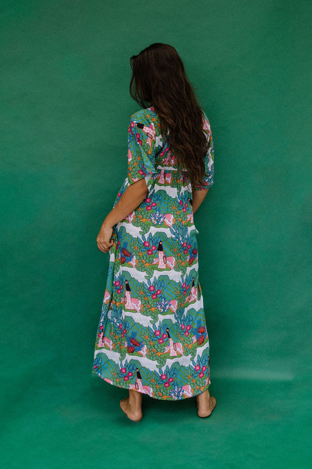 Maxi Alice Dress in Kilauea