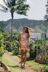 Jennie Dress in Pink Pua Party