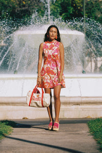 Jennie Dress in Psychedelic Hibiscus
