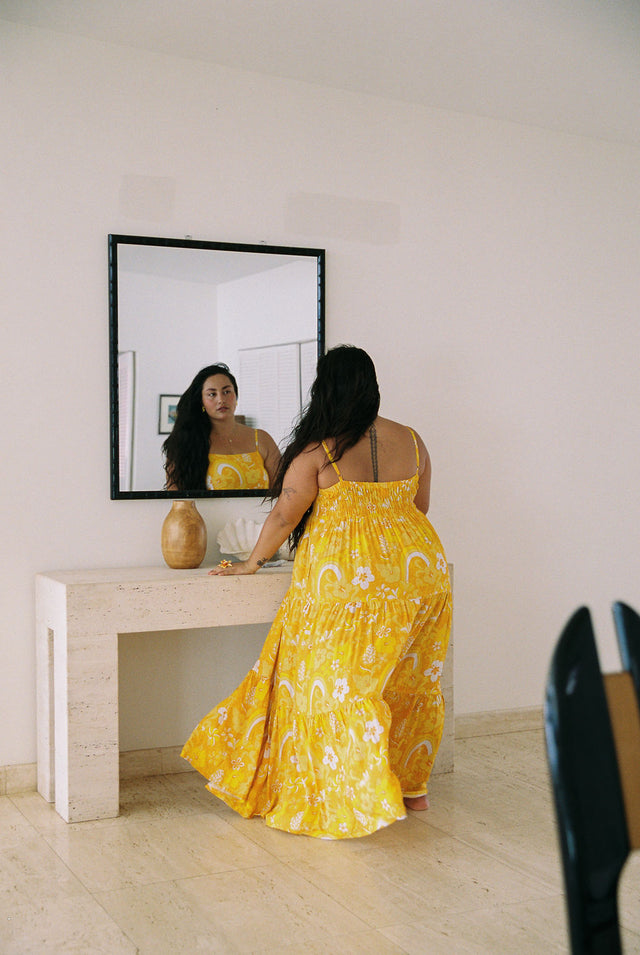 Maxi Rell Dress in Lilikoi Dream