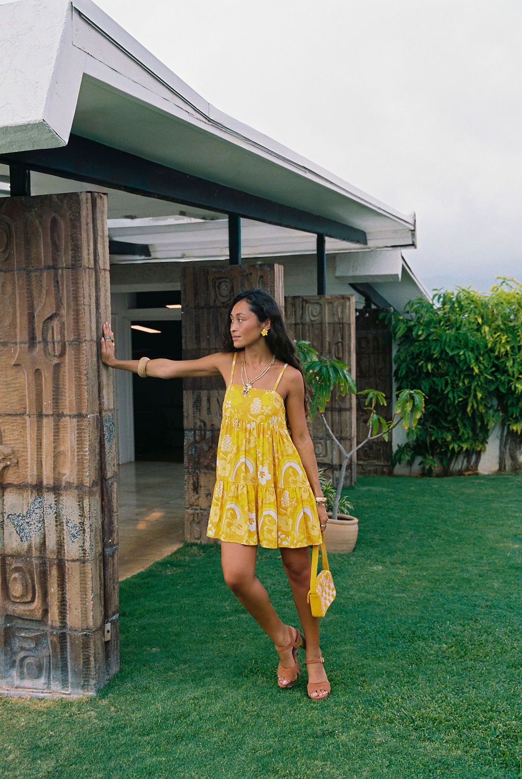 Mini Rell Dress in Lilikoi Dream