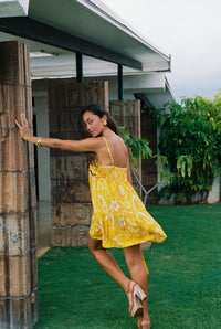 Mini Rell Dress in Lilikoi Dream