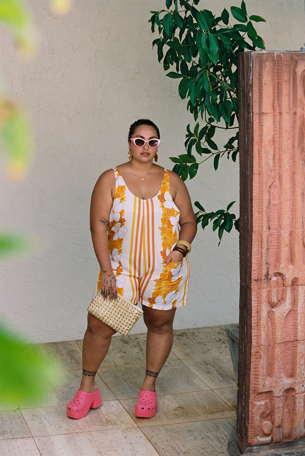 Patsy Romper in Vintage Stripes