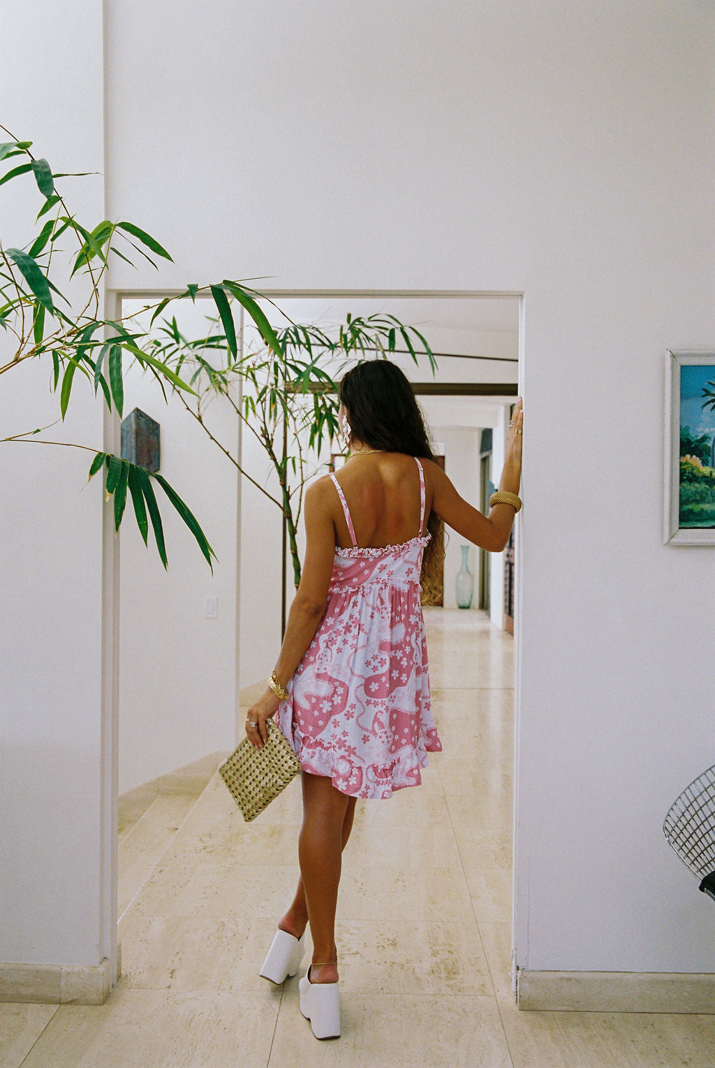 Remy Dress in Pink Lei Ladies