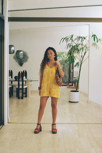 Iolani Romper in Lilikoi Dream