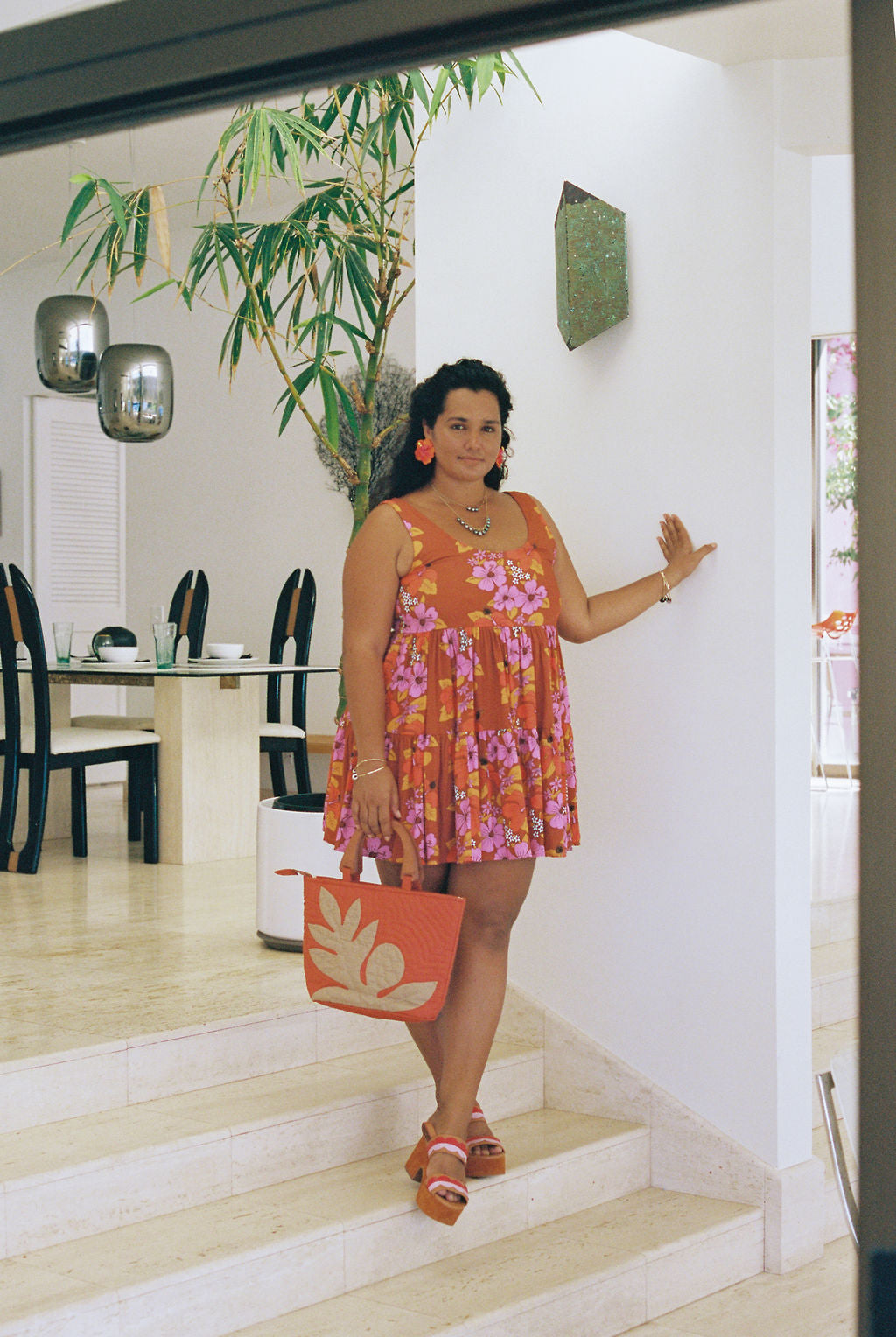 Isabella Dress in Tutu's Garden