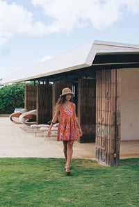 Isabella Dress in Tutu's Garden