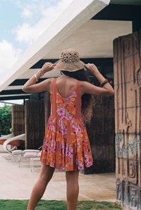 Isabella Dress in Tutu's Garden