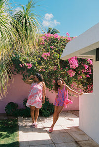 Patsy Romper in Electric Bloom