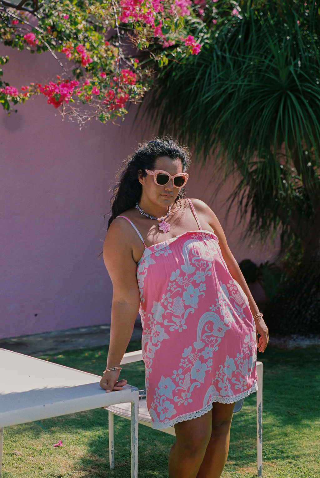 Natasha Dress in Guava Dream