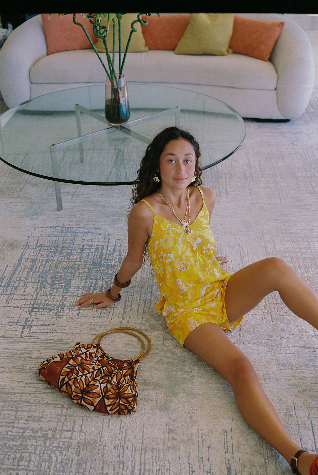 Iolani Romper in Lilikoi Dream