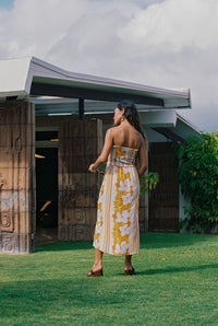 Lydia Dress in Vintage Stripes