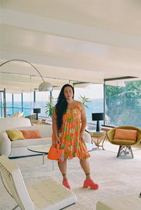 Remy Dress in Sunset Petals