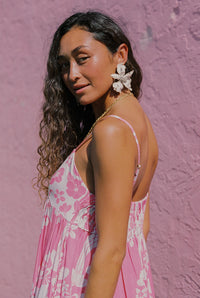 Mini Rell Dress in Guava Dream