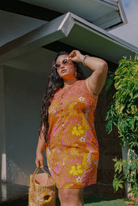 Laura Dress in Coconut POG