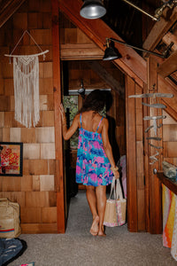 Mini Rell Dress in Lady of the Valley