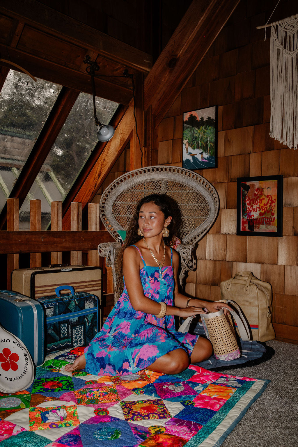 Mini Rell Dress in Lady of the Valley