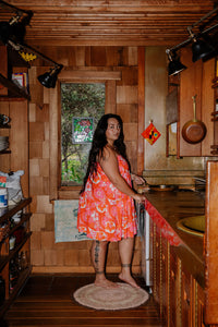 Mini Rell Dress in Kuuipo Paisley
