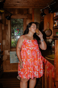 Mini Rell Dress in Kuuipo Paisley