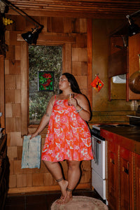Mini Rell Dress in Kuuipo Paisley