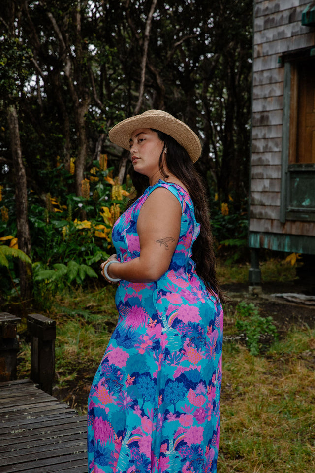 Maxi Bernice Dress in Lady of the Valley