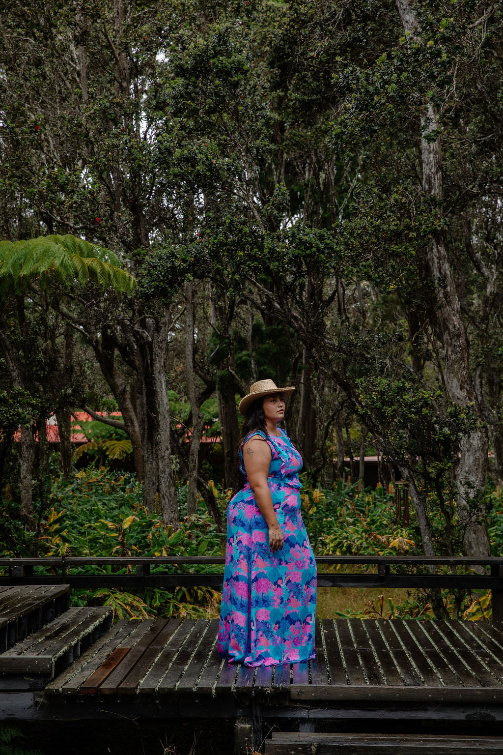 Maxi Bernice Dress in Lady of the Valley