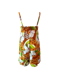 Iolani Romper in Waterfall Garden